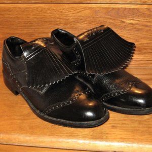 Vintage Royal Golf Kiltie Flap Oxford Golf Shoes 8